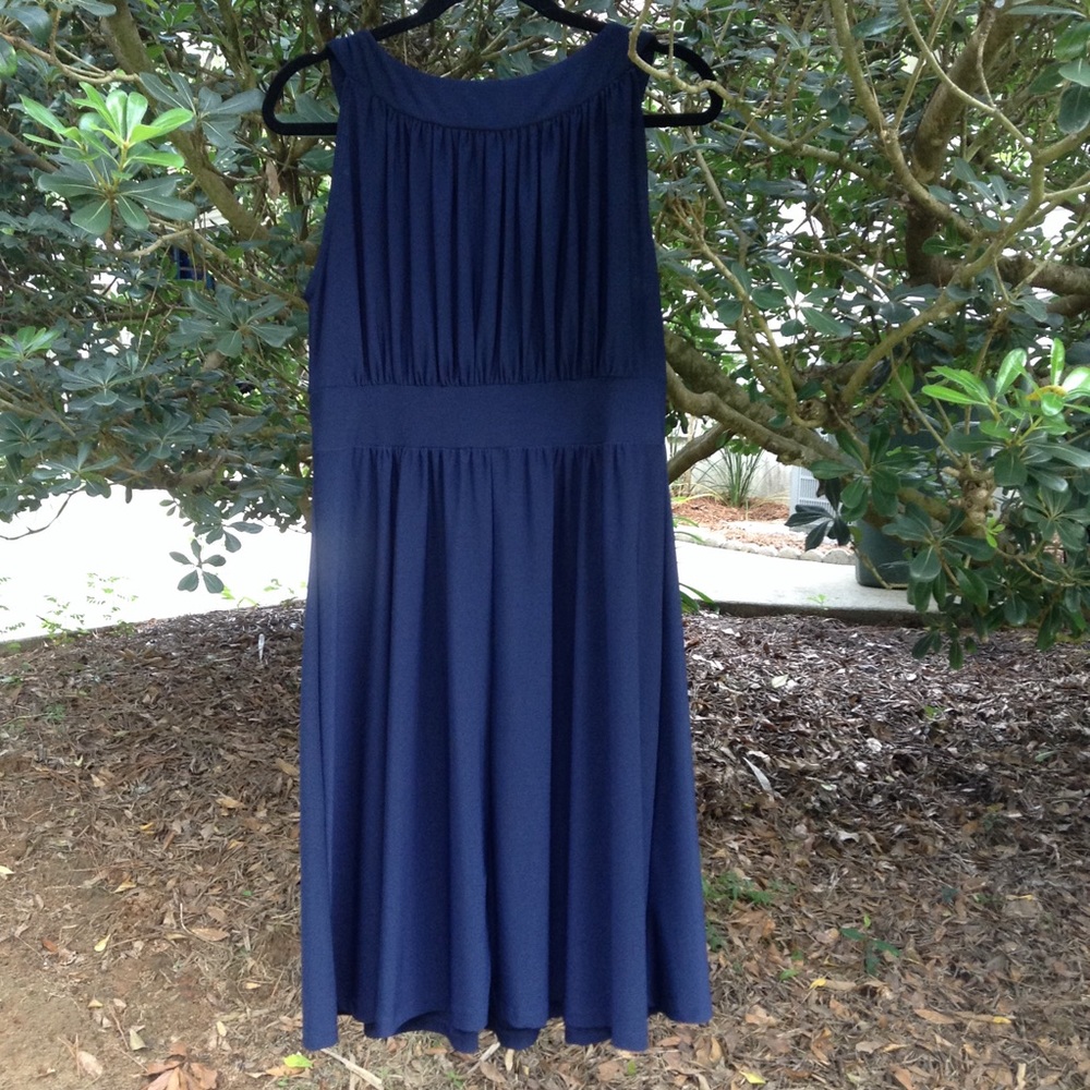 Haani Dress with Beading along Front Neckline - Picture 2 of 5